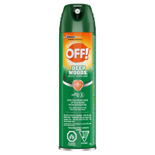 Off Spray Active insect repellent. 4oz (woods)